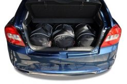 Torby Do Bagażnika Suzuki Baleno 2016-2019 3Szt Kjust. Czarne torby podróżne damskie KJUST, bez wzorów, z kauczuku. Za 780.00 zł.
