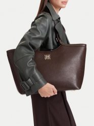 Nine West Torebka CEO-PEARL LINE-LDA9339 Brązowy. Brązowe shopperki damskie Nine West, bez wzorów, bez dodatków. Za 259.99 zł.