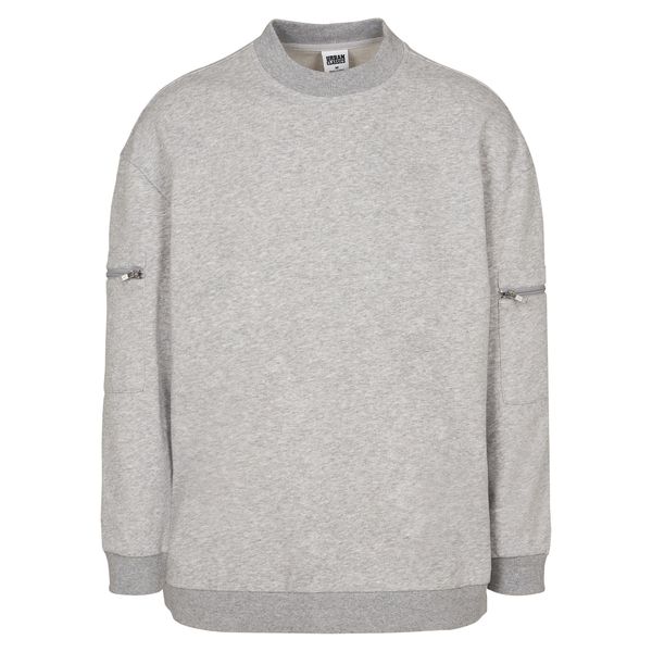 Bluza Urban Classics training terry crew. Szare bluzy męskie Urban Classics, m, bez wzorów, bez ramiączek, bez kaptura. Za 214.00 zł.