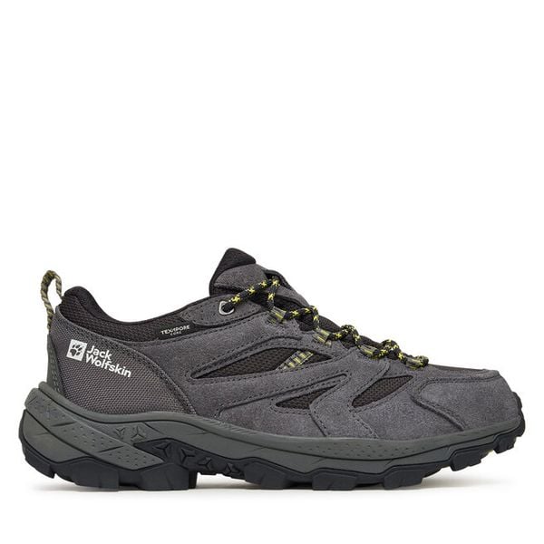 Trekkingi Jack Wolfskin. Szare buty zimowe męskie Jack Wolfskin, bez zapięcia. Za 599.99 zł.