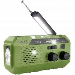 Radio Adler Radio przenośne Solarne Korbka Awaryjne Powerbank Latarka Preppers Adler. Radia Adler. Za 279.40 zł.
