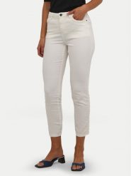 Kaffe Jeansy Zelina 10506253 Écru Slim Fit. Jeansy damskie Kaffe, bez wzorów, z bawełny. Za 149.99 zł.