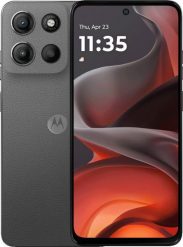 Smartfon Motorola Moto G15 4/128GB Grafitowy (PB6E0003SE). Szare smartfony Motorola. Za 529.00 zł.