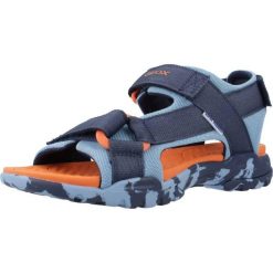 Sandały Geox Model J Borealis B Kolor Niebieski. Niebieskie buty zimowe męskie Geox, bez wzorów, z tkaniny, bez obcasa, bez zapięcia. Za 258.40 zł.