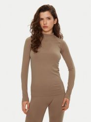 4F Bielizna termoaktywna górna 4FWAW24USEAF156 Brązowy Slim Fit. Brązowa bielizna sportowa damska 4F, l, bez wzorów, z syntetyku. Za 89.99 zł.
