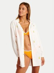 Banana Moon Koszula Mika Yesenia LTL10 Biały Regular Fit. Białe koszule damskie Banana Moon, l, bez wzorów, z bawełny, bez kołnierzyka, bez ramiączek. Za 579.99 zł.