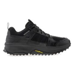 Buty trekkingowe męskie SKECHERS BIONIC TRAIL skóra. Czarne trekkingi męskie Skechers, ze skóry, bez zapięcia. Za 350.00 zł.