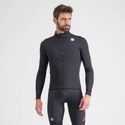 Kurtka rowerowa męska Sportful Fiandre Light No Rain. Czarne kurtki męskie SPORTFUL, l, bez wzorów, bez kaptura, rowerowe. W wyprzedaży za 574.95 zł.
