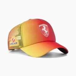 Czapka z daszkiem unisex Puma FERRARI wielokolorowa 02665701. Czapki damskie Puma, bez wzorów, klasyczne. Za 129.94 zł.