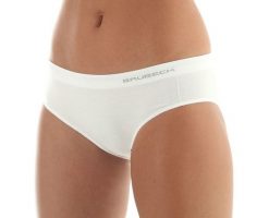 Brubeck Biodrówki damskie Comfort Wool białe r. L (HI10070). Białe bielizna sportowa damska Brubeck, l, bez wzorów. Za 74.80 zł.