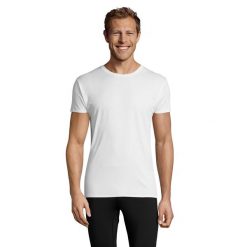 Koszulka Sprinterska Unisex Dla Dorosłych. Białe bluzki damskie SOL'S, xs, bez wzorów, sportowe, bez kołnierzyka, bez ramiączek. Za 48.99 zł.