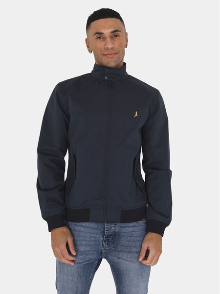 Brave Soul Kurtka bomber MJK-FALCONNAVY Granatowy Straight Fit. Niebieskie kurtki męskie Brave Soul, m, bez wzorów, z syntetyku, bez kaptura. Za 129.99 zł.