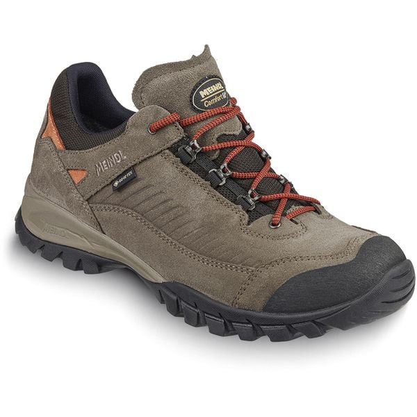 Buty trekkingowe męskie MEINDL Toskana GTX, z membraną Gore-Tex. Szare buty zimowe męskie MEINDL, bez wzorów, z gore-texu, bez obcasa, bez zapięcia. Za 1,099.00 zł.