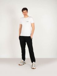 Iceberg T-shirt | ICE1UTS02 | Mężczyzna | Biały. Białe t-shirty męskie Iceberg, m, bez wzorów, z bawełny, bez kołnierzyka, bez ramiączek. W wyprzedaży za 119.00 zł.