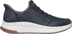 Skechers Buty męskie Skechers Bobs Squad 4 Direct Step czarne 118424 BLK 44. Czarne buty sportowe męskie Skechers, bez wzorów, bez zapięcia. Za 397.09 zł.