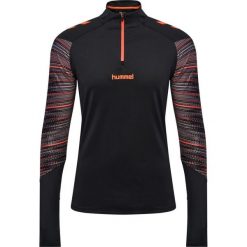 Bluza dresowa 1/2 zip Hummel Blaze Pro. Brązowe bluzy damskie Hummel, na zimę, bez wzorów, z dresówki, bez ramiączek, bez kaptura. Za 254.00 zł.