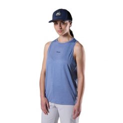 Damski tank top Rossignol Active. Niebieskie topy damskie Rossignol, bez wzorów, bez kołnierzyka, bez ramiączek. Za 292.00 zł.