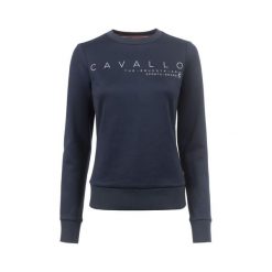 Sweter damski Cavallo Cavalruth. Czarne swetry nierozpinane damskie CAVALLO, na zimę, bez wzorów, bez kołnierzyka, bez ramiączek. Za 218.50 zł.