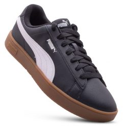 Buty lifestylowe męskie Puma Rickie Classic tenisówki. Czarne trampki męskie Puma, bez wzorów, z materiału, casualowe, bez zapięcia. Za 272.00 zł.