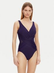 Miraclesuit Strój kąpielowy Solid Crossover 6516689 Fioletowy. Fioletowe stroje kąpielowe damskie Miraclesuit, bez wzorów, z syntetyku. Za 779.99 zł.