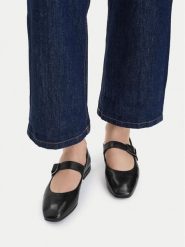 Lasocki Baleriny CEO-RST-ROMI-94 Czarny. Czarne balerinki damskie Lasocki, bez wzorów, ze skóry, bez obcasa, bez zapięcia. Za 169.99 zł.