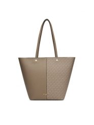 MICHAEL Michael Kors Torebka Flora 30T5GFFT3B Beżowy. Brązowe shopperki damskie MICHAEL Michael Kors, bez wzorów, ze skóry, bez dodatków. Za 939.99 zł.