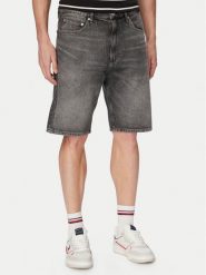 Tommy Jeans Szorty jeansowe Otis DM0DM23066 Czarny Regular Fit. Czarne szorty męskie Tommy Jeans, bez wzorów, z bawełny. Za 329.99 zł.