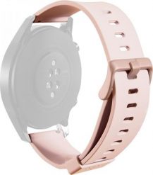 Puro PURO ICON Multibrand Wristband Uniwersalny pasek smartwatch 22 mm (S/M M/L) (piaskowy róż). Czerwone zegarki smartwatch PURO, bez wzorów. Za 19.94 zł.