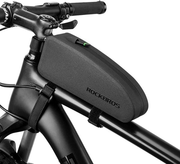 Torba rowerowa Rockbros na ramę. Czarne torby na ramię męskie ROCKBROS, z materiału, na ramię. Za 74.99 zł.