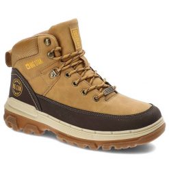 Beżowe Trekkingi Big Star Modne Buty Męskie. Brązowe botki męskie BIG STAR, na jesień, z materiału, bez zapięcia. Za 259.00 zł.