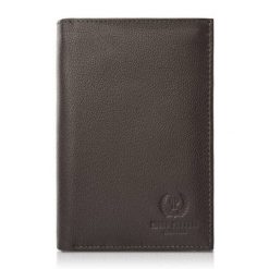 Portfel skórzany PAOLO PERUZZI T-65-BR. Brązowe portfele męskie Paolo Peruzzi, bez wzorów, z materiału. Za 49.99 zł.