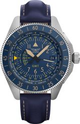 Zegarek Aviator Zegarek męski Aviator V.1.37.0.304.4 niebieski. Niebieskie zegarki męskie AVIATOR, bez wzorów. Za 2,990.00 zł.