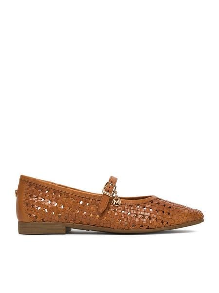 MEXX Baleriny EO-WI40-12477-01 Brązowy. Brązowe balerinki damskie Mexx, bez wzorów, ze skóry, bez obcasa, bez zapięcia. Za 158.99 zł.