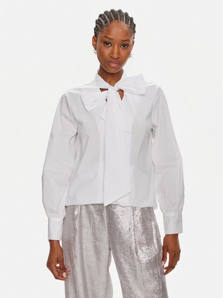 Dixie Koszula CEP7JNV Biały Regular Fit. Białe koszule damskie Dixie, s, bez wzorów, z syntetyku, bez kołnierzyka, bez ramiączek. Za 309.99 zł.
