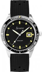 Zegarek Orient Zegarek męski Accurist 72001X czarny. Czarne zegarki męskie Orient, bez wzorów. Za 595.00 zł.