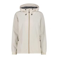 Kurtka przeciwdeszczowa damska CMP 39X6636 Fix Hood. Brązowe kurtki sportowe damskie CMP, m, bez wzorów, z materiału, bez ramiączek, z kapturem, trekkingowe. Za 219.99 zł.