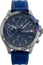 Zegarek ZEGAREK MĘSKI TOMMY HILFIGER 1791721 BANK (zf023a). Zegarki męskie NoName, bez wzorów. Za 418.49 zł.