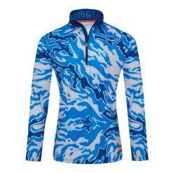 Bluza narciarska Męska Gareth & Lucas The One Hundred and Five. Niebieskie bluzy sportowe męskie GARETH & LUCAS, na zimę, m, bez wzorów, z elastanu, bez kaptura, narciarskie. Za 229.99 zł.