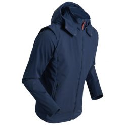 Kurtka narciarska z kapturem Daehlie Sportswear Raw 6.0. Niebieskie kurtki sportowe męskie DAEHLIE, l, z aplikacjami, z elastanu, z kapturem, do biegania. Za 1,741.00 zł.