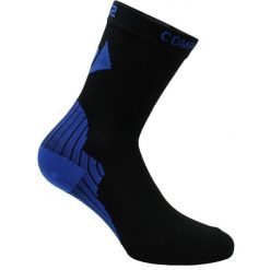 Skarpety kompresyjne Active Socks. Czarne skarpety męskie SIXS, bez wzorów, z materiału. Za 192.00 zł.
