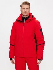 Rossignol Kurtka narciarska Fonction RLMMJ04 Czerwony Regular Fit. Czerwone kurtki sportowe męskie Rossignol, na zimę, m, bez wzorów, z syntetyku, bez kaptura, narciarskie. Za 1,339.00 zł.