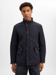 Barbour kurtka pikowana Mężczyźni czarny, XXL. Czarne kurtki męskie Barbour, m, bez wzorów, eleganckie, bez kaptura. Za 1,399.95 zł.