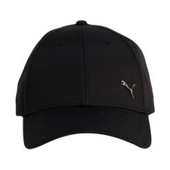 Czapka Z Daszkiem Essential Logo. Czarne czapki damskie Puma, bez wzorów. Za 90.99 zł.