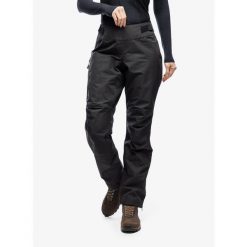 Spodnie damskie Helly Hansen Odin 9 Worlds Infinity Shell Pant. Czarne spodnie sportowe damskie Helly Hansen, na lato, bez wzorów, sportowe, trekkingowe. Za 1,802.00 zł.