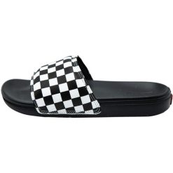 Klapki Vans Model La Costa Slide-on Kolor Biały. Białe klapki męskie Vans, bez wzorów, z materiału, bez zapięcia. Za 238.00 zł.
