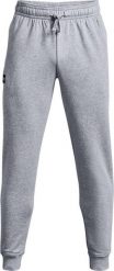 Under Armour Spodnie męskie Under Armour Rival Fleece Jogger jasnoszare 1357128 011 2XL. Szare spodnie sportowe męskie Under Armour, m, bez wzorów. Za 190.37 zł.