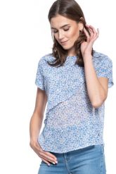 DAMSKA BLUZKA MUSTANG ELSA AOP BLOUSE 1009454 11755. Bluzki damskie Mustang, s, bez wzorów, bez kołnierzyka, bez ramiączek. W wyprzedaży za 39.99 zł.