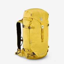 Plecak alpinistyczny Simond Alpinism 33 l. Żółte plecaki męskie SIMOND, bez wzorów, z materiału, sportowe. Za 349.99 zł.