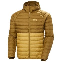 Ocieplana kurtka z kapturem Helly Hansen Banff. Brązowe kurtki męskie Helly Hansen, m, bez wzorów, z poliesteru, eleganckie, z kapturem. Za 611.55 zł.