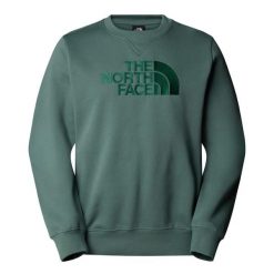 The North Face Bluza Drew Peak Crew Nf0A89Ek58S. Zielone bluzy męskie The North Face, m, bez wzorów, bez ramiączek, bez kaptura. Za 273.99 zł.